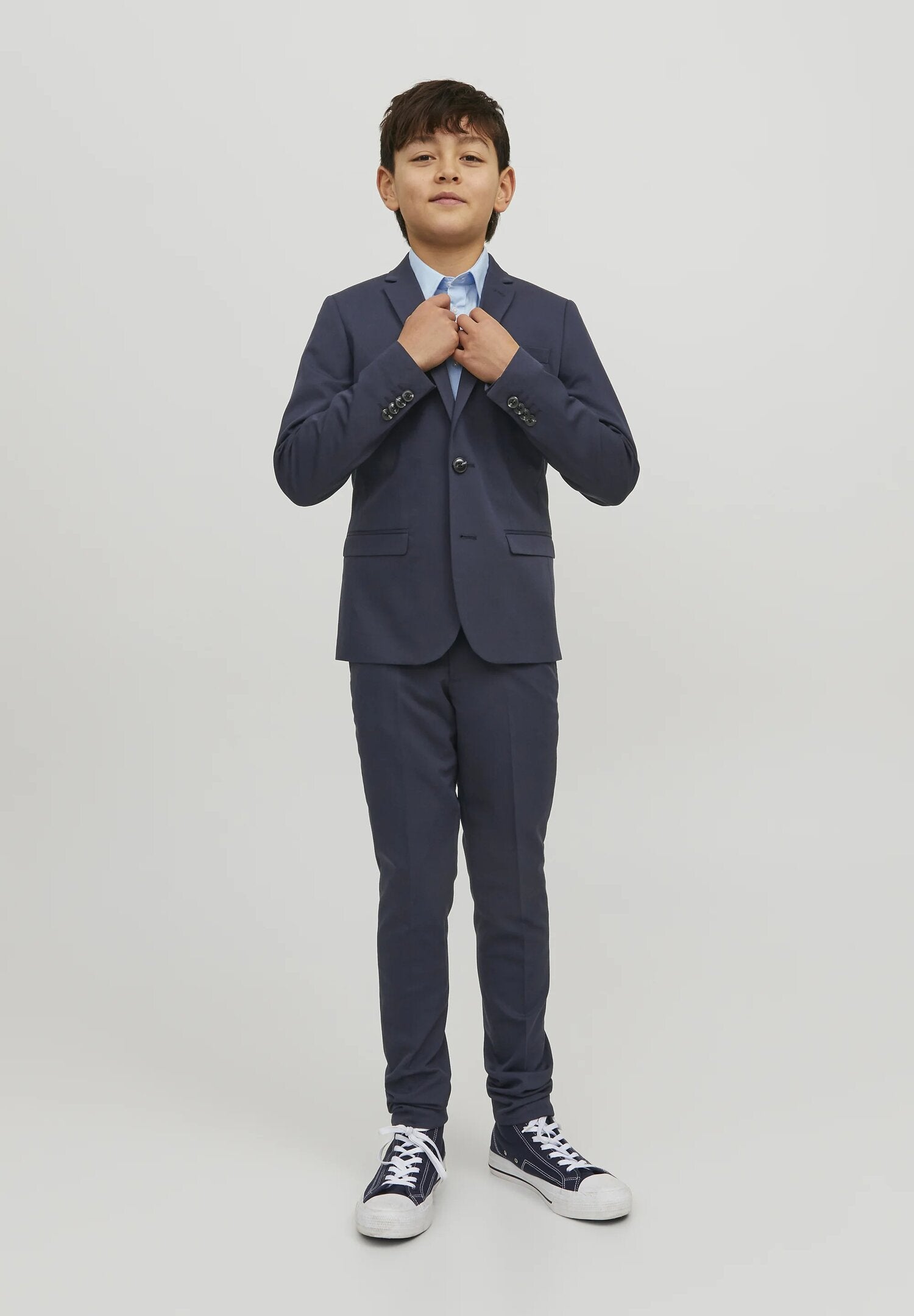Jack & Jones Giacca Blu Blazer Bambino Con Bottoni 12203557BLU_