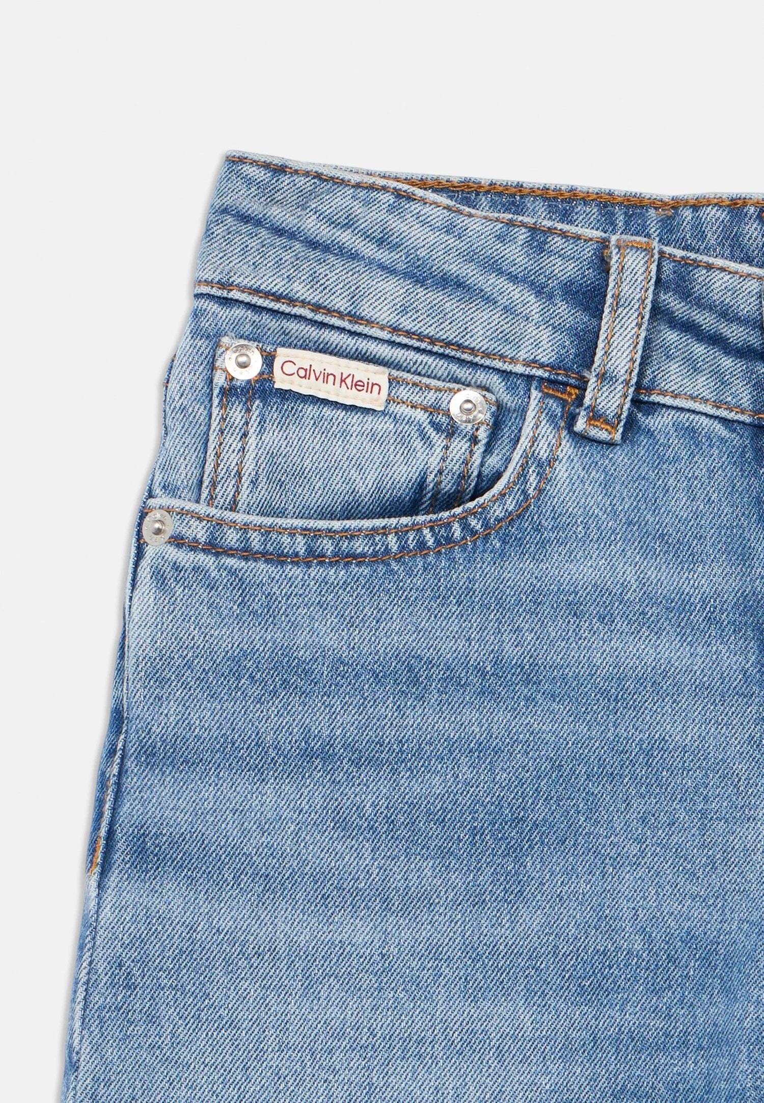 Calvin Klein Jeans Denim Chiaro Bambino In Denim Quotidiano PE26