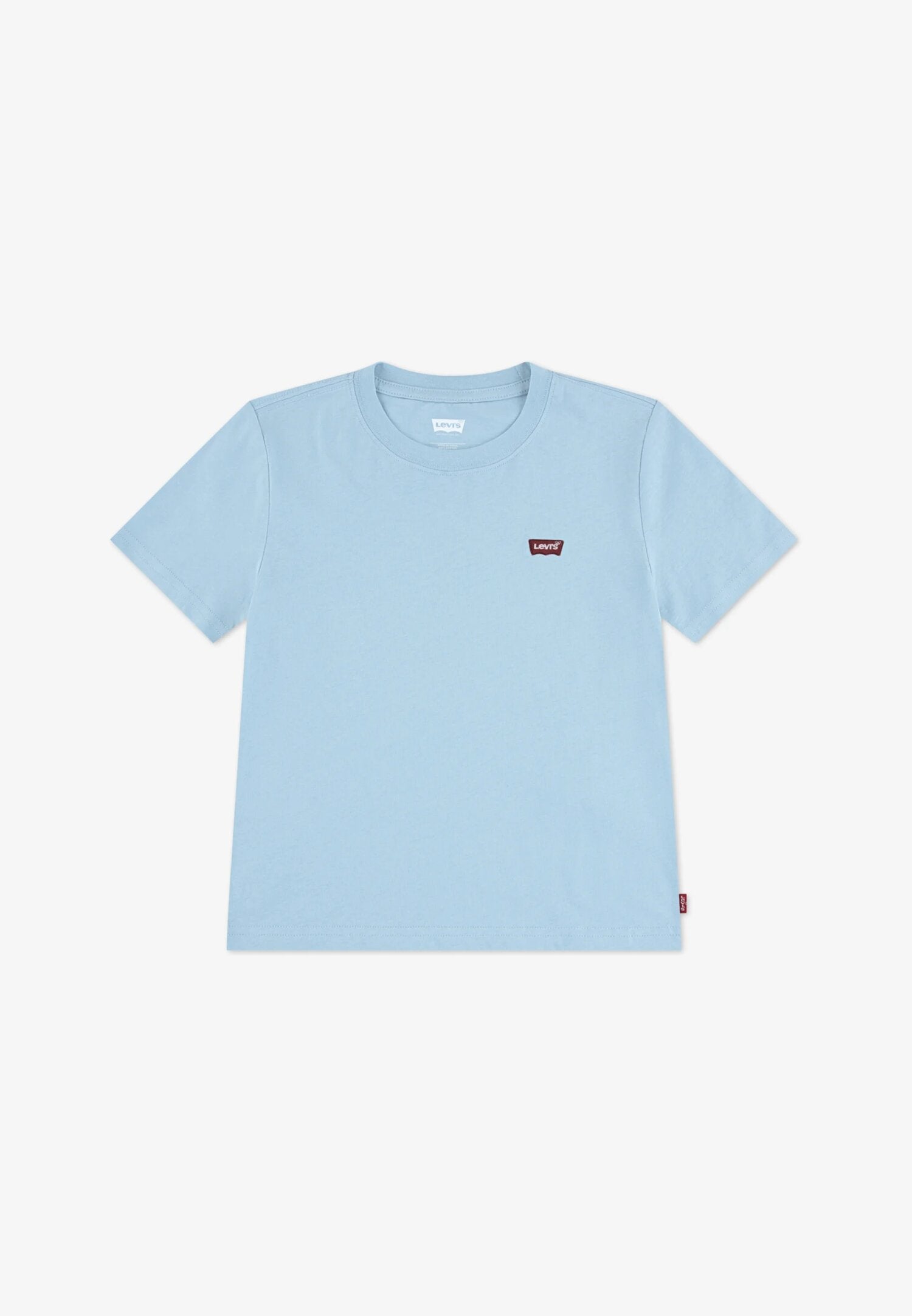 Levi's Tshirt Celeste Con Logo Piccolo Rosso Neonato 6EA100-BF7_