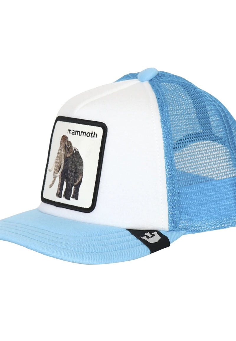 Cappello trucker Goorin Bros mammut azzurro bianco bambino ragazzo - ROYAL | CammarataMode