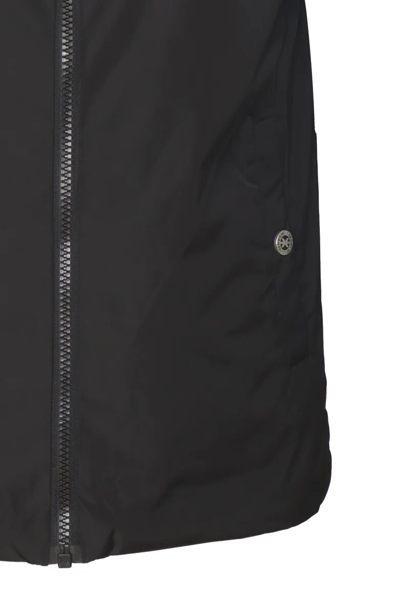 John Richmond Gilet Nero Uomo In Nylon Reversibile Autunnale AI25