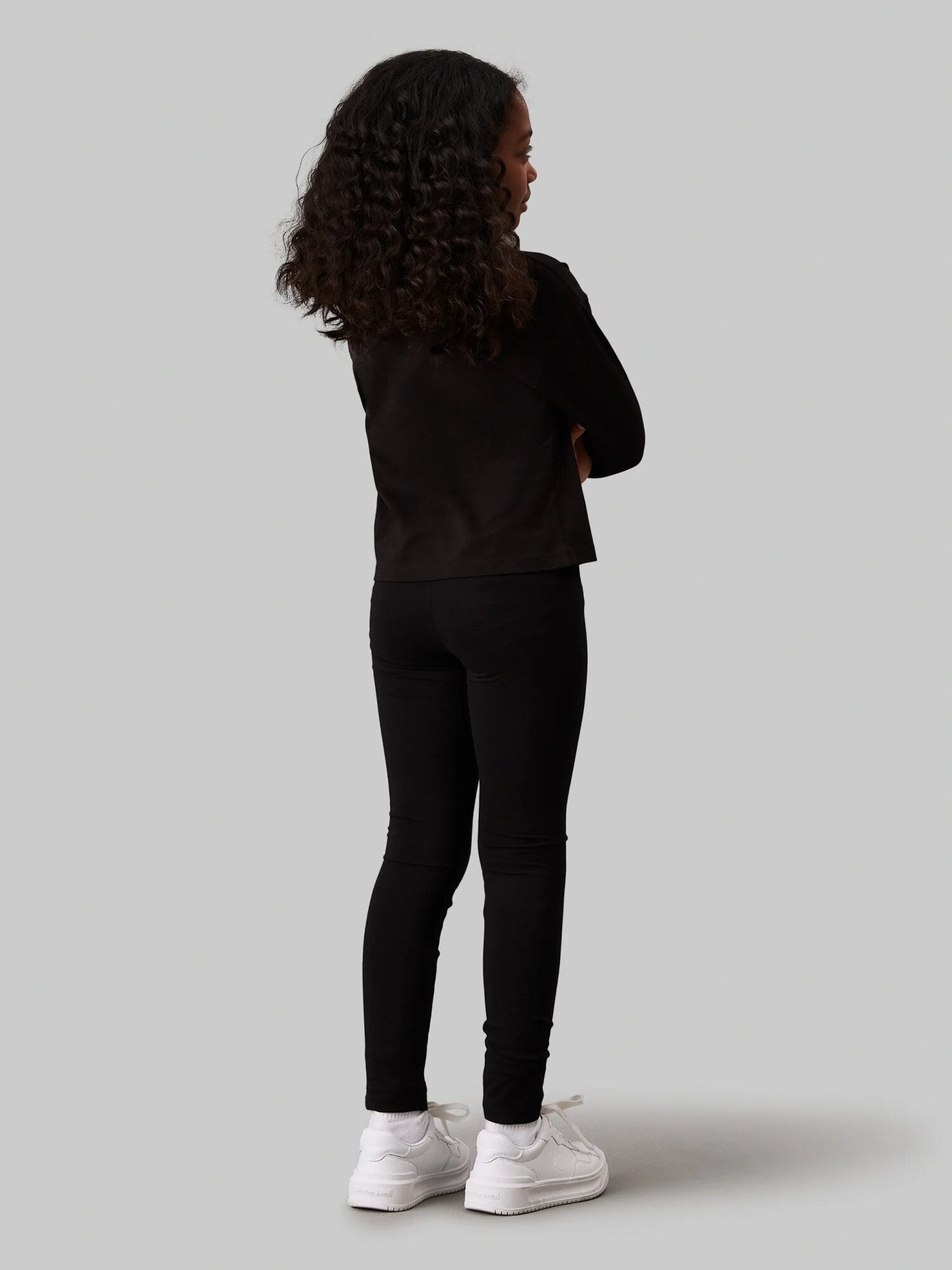 Calvin Klein Leggings Ragazza Nero IG0IG02137BEH_