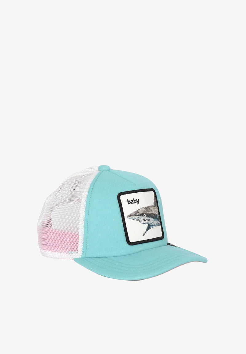 Cappello trucker Goorin Bros squalo turchese bianco bambino ragazzo baby - VERDE ACQUA | CammarataMode