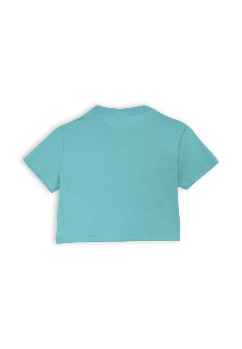 Completo Dimensione Danza bambina turchese cotone sportivo estate 2025 - VERDE ACQUA | CammarataMode