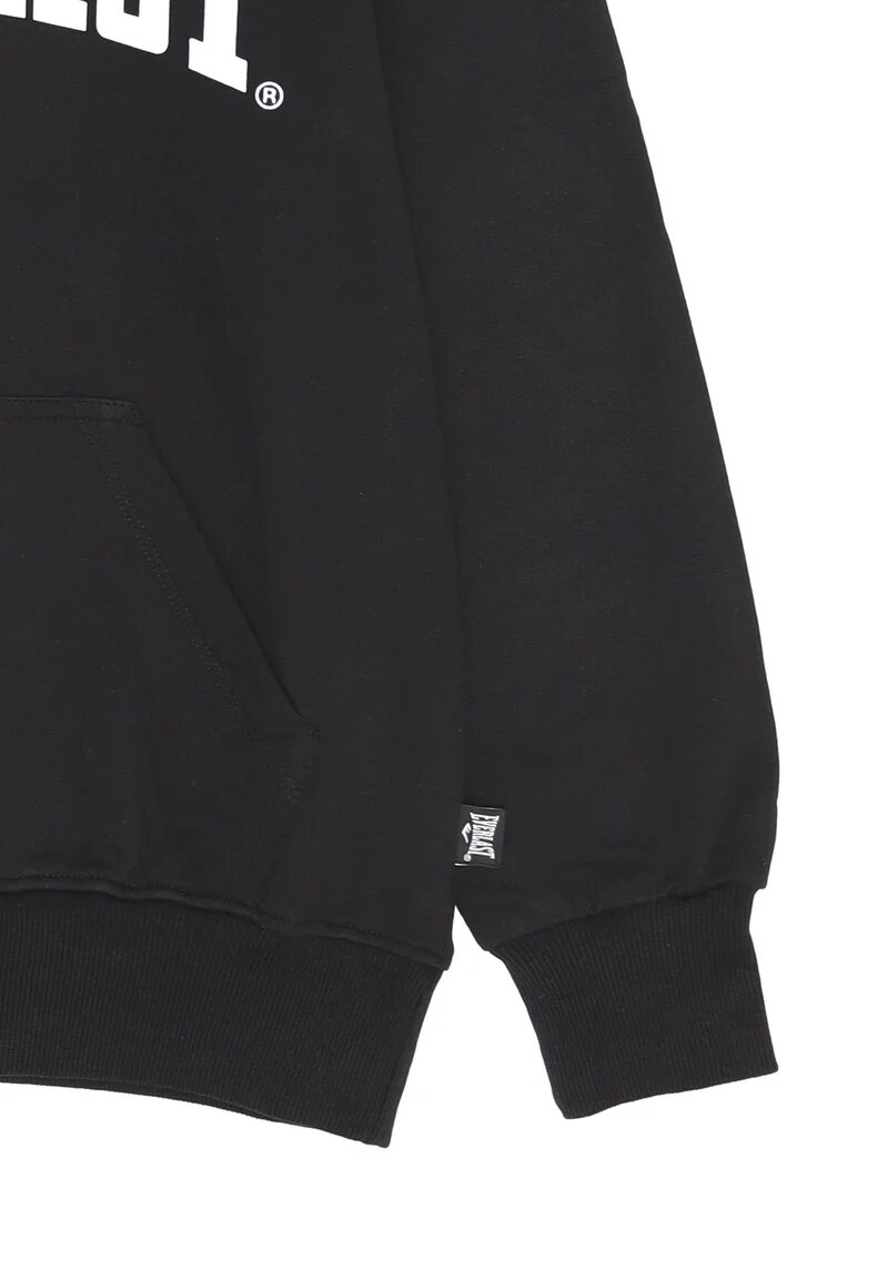 Everlast Felpa con cappuccio Bambino nera 8-16 anni logo frontale | CammarataMode