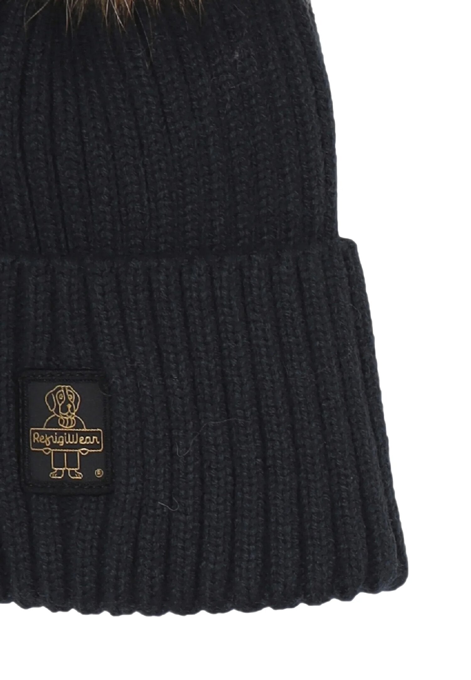 Refrigiwear Cappello Blu Donna In Lana Cuffia Invernale AI25