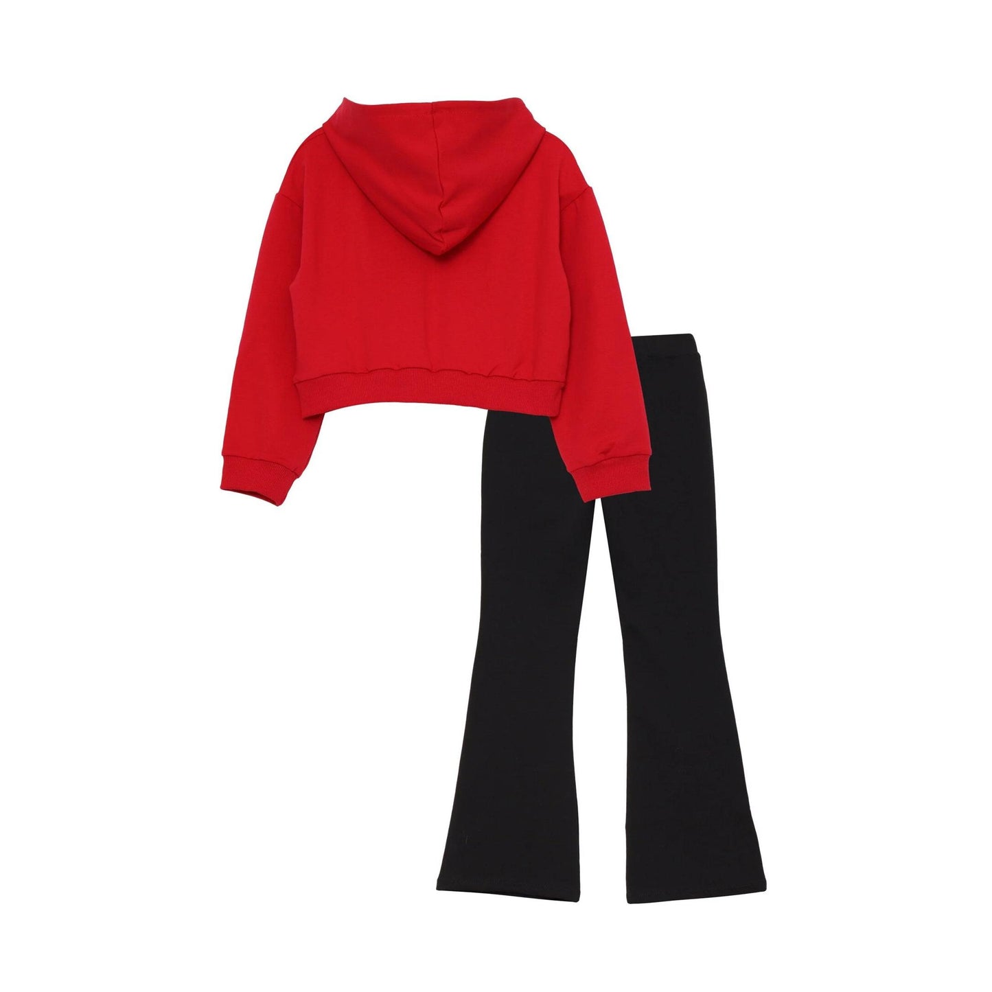 Dimensione Danza Completo Bambina Leggings Zampa In Cotone Con Cappuccio | Sport