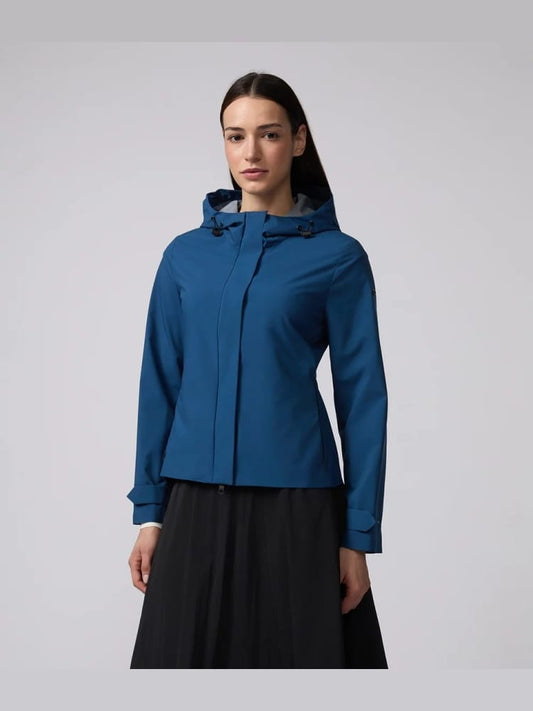 Refrigiwear giubbotto blu donna mini logo