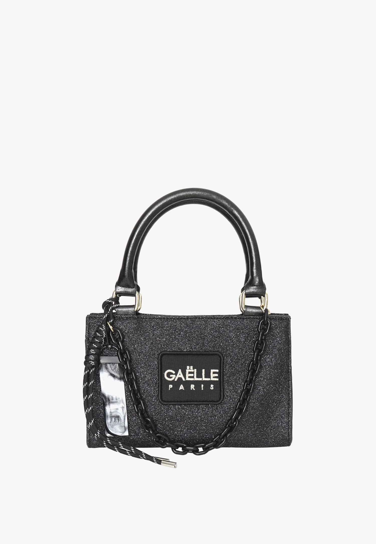 Gaelle Paris Borsa Nera Bambina In Ecopelle Tracolla Elegante AI25