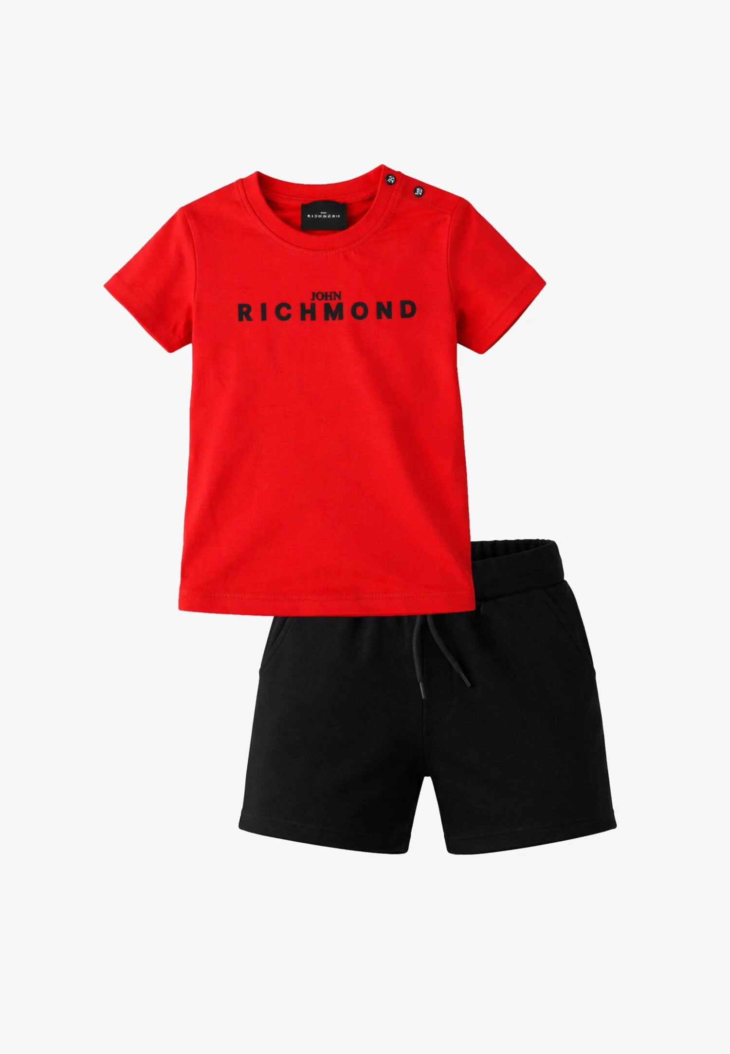 John Richmond Completo Rosso Neonato Maniche Corte RIP26006CJ_