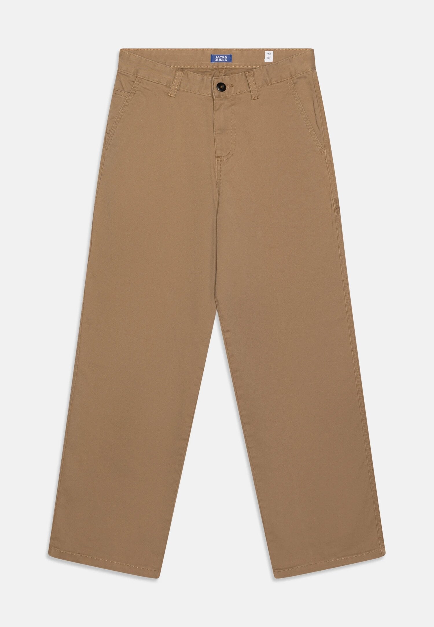 Jack &amp; Jones carpenter trousers beige kids junior straight leg comfortable | CammarataMode