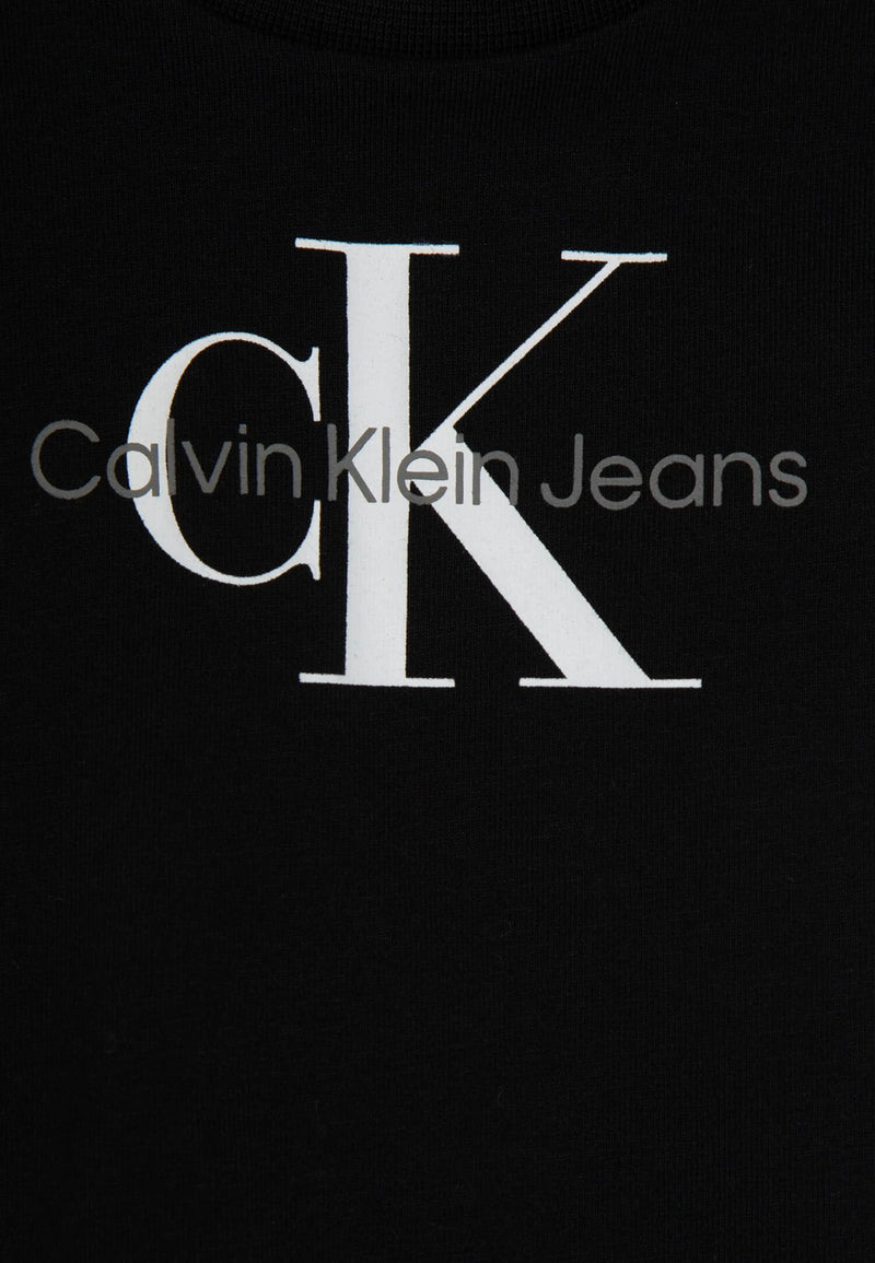 Calvin Klein Baby Black Short Sleeve T-Shirt - BLACK | CammarataMode