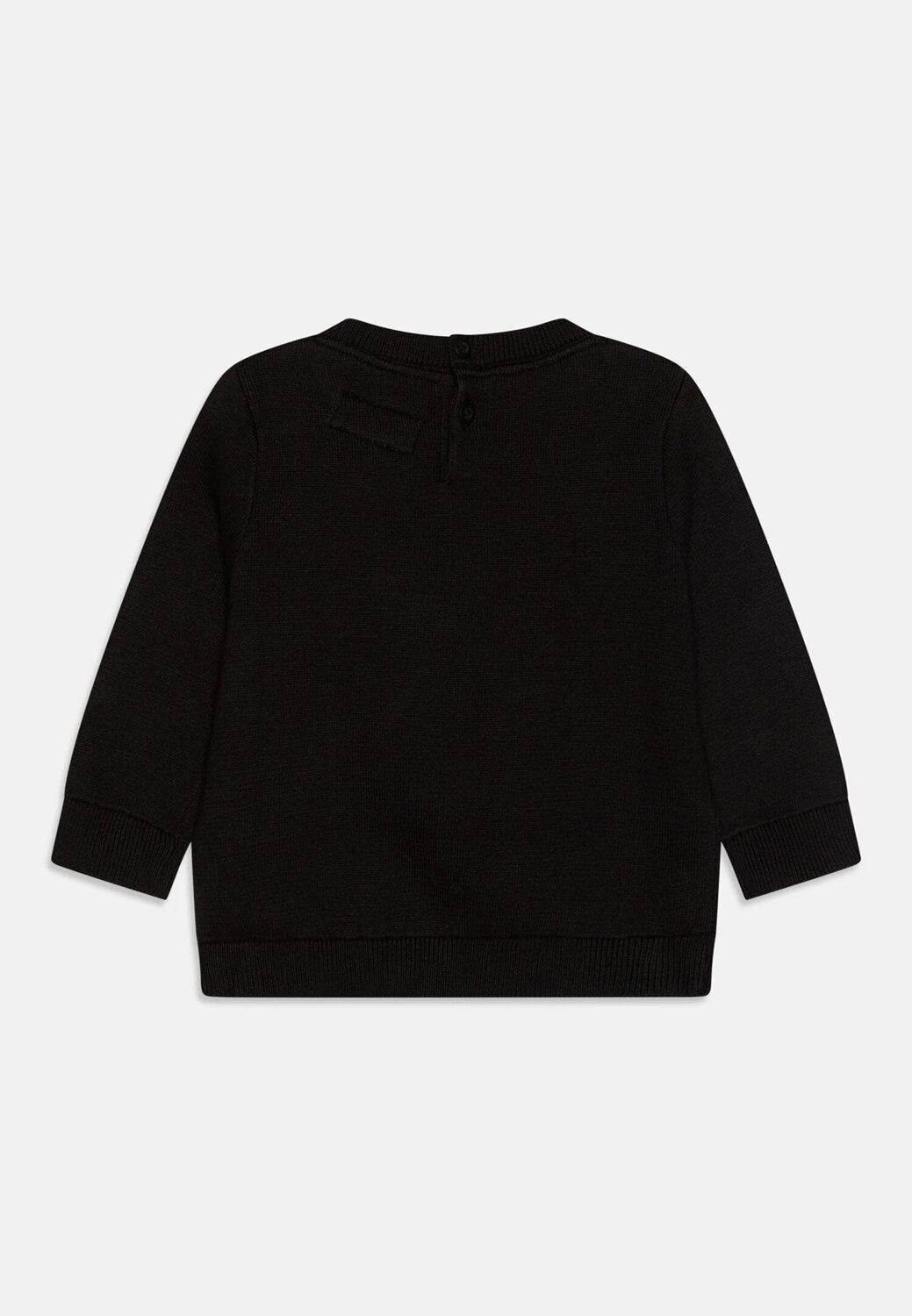 Calvin Klein Jeans Maglione Neonato Nero Cotone – Logo Monogram