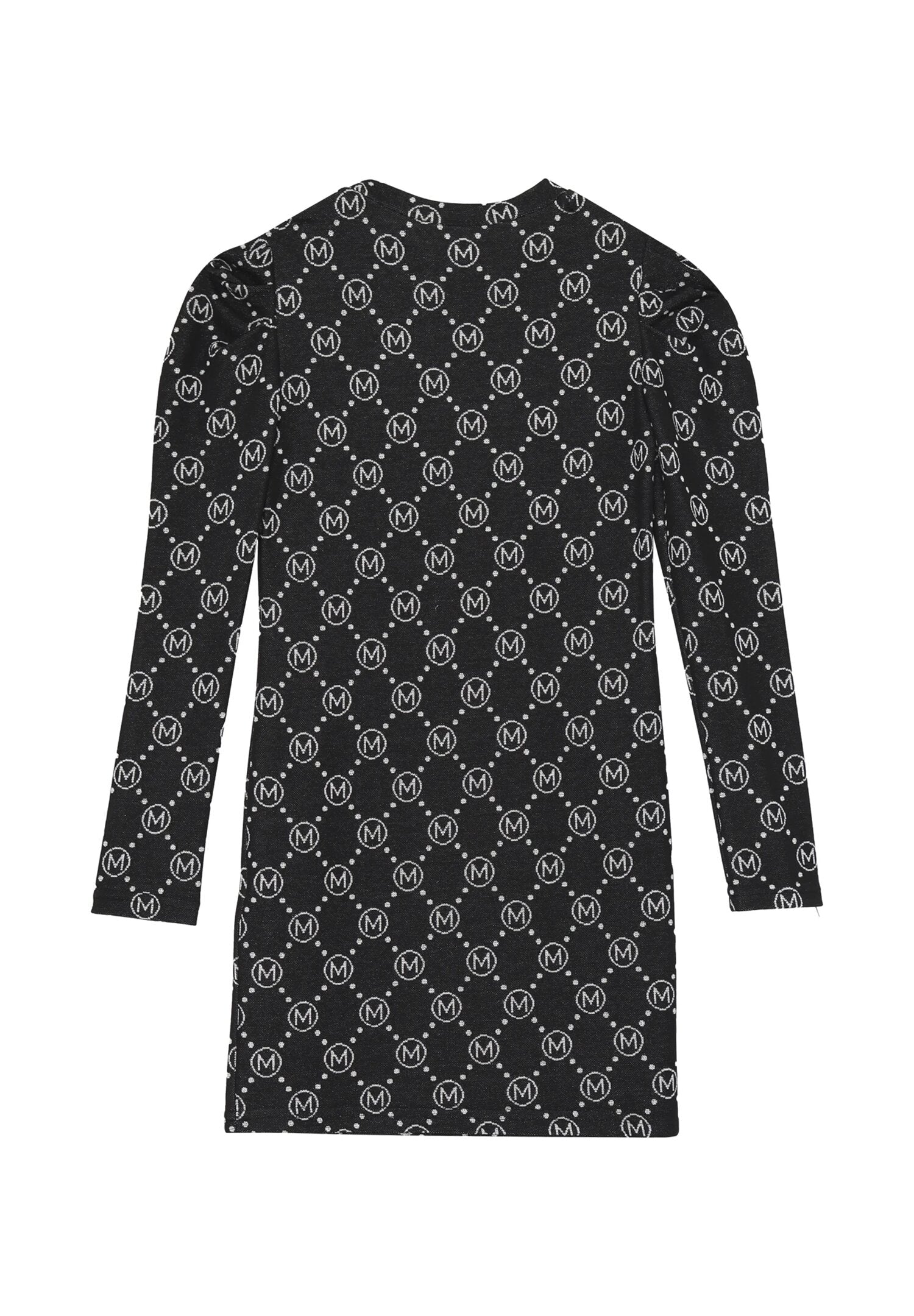 Marc Ellis Abitino Nero Bambina In Jersey Maniche Lunghe Elegante AI25