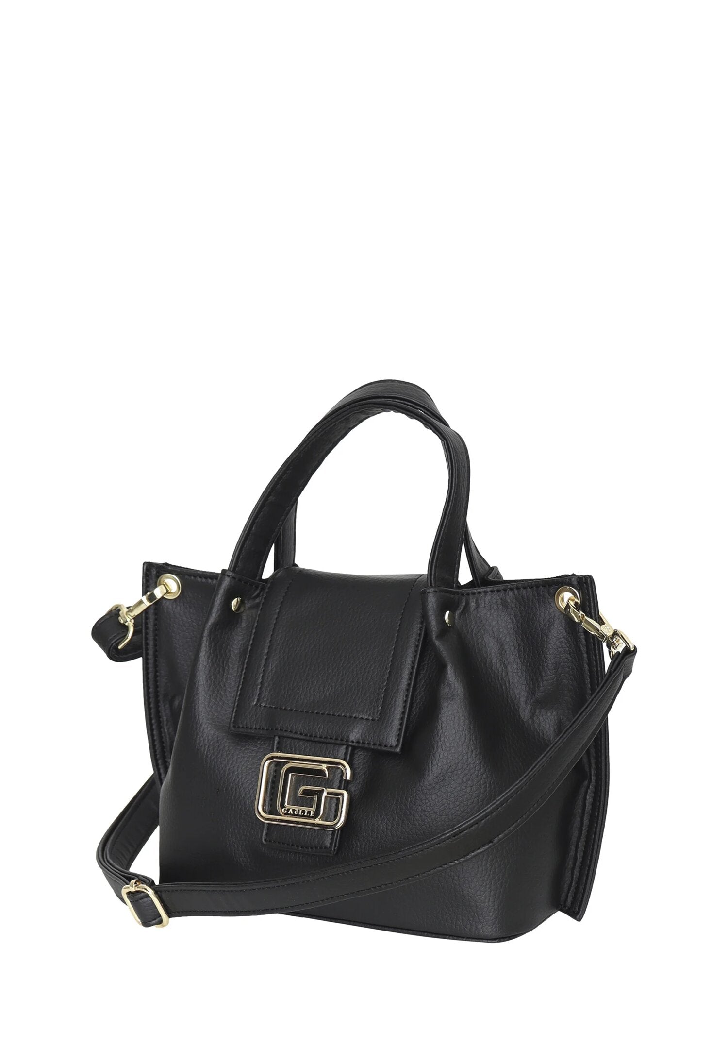 Gaelle Paris Borsa Nera Bambina In Poliestere Tracolla Elegante AI25