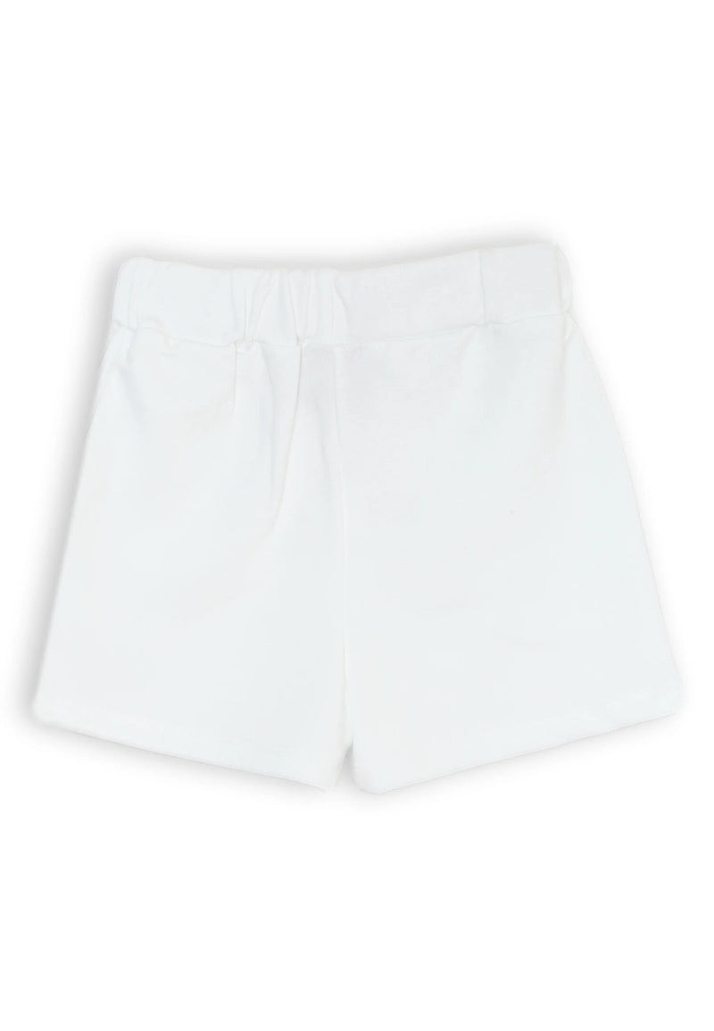 Pyrex Completo Bambina e Ragazza 8-16 Anni T-shirt Nera e Shorts Bianchi - NERO | CammarataMode