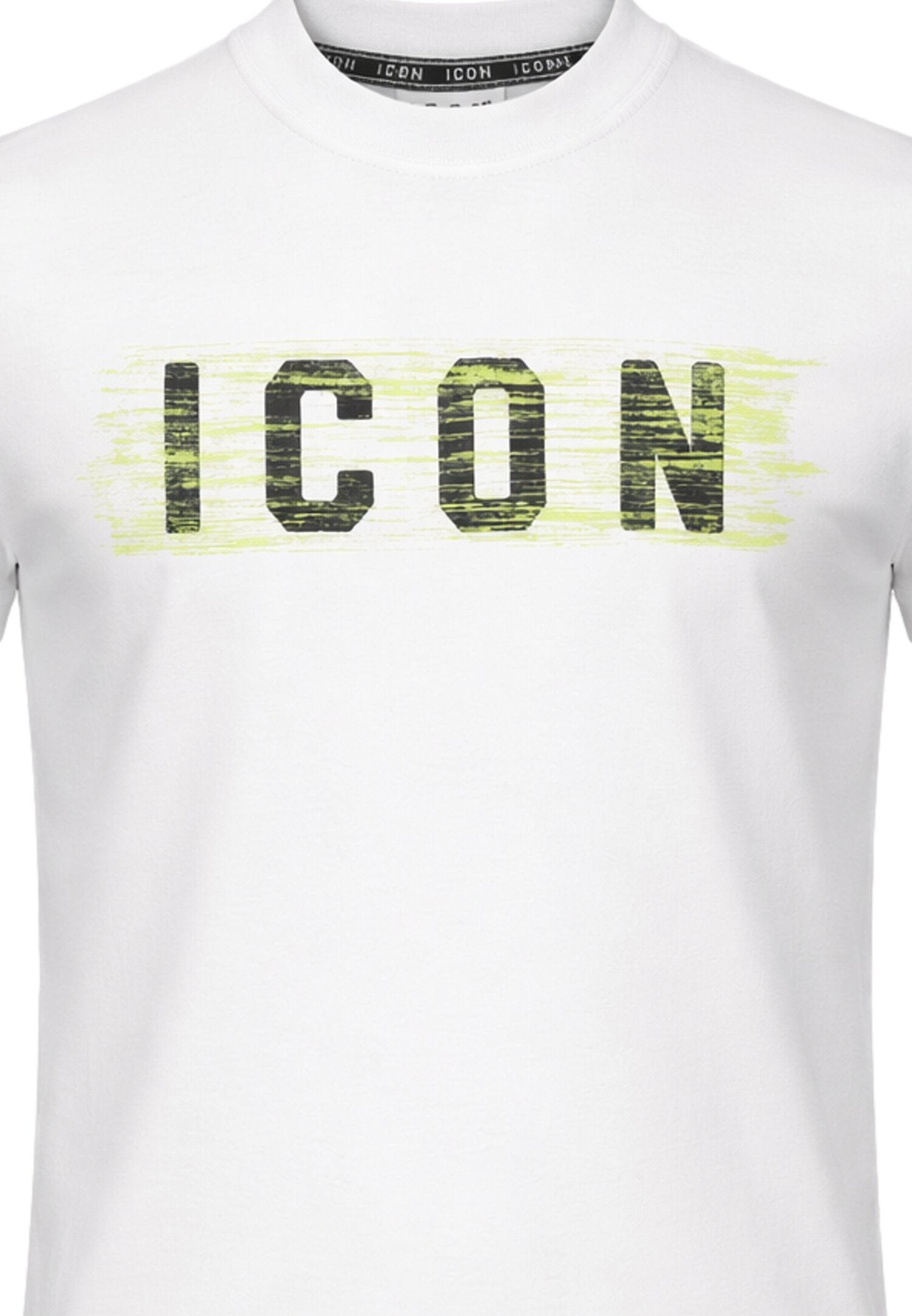 Icon Tshirt Logo Verde Neon Bambino Maniche Corte - IBKS001259_