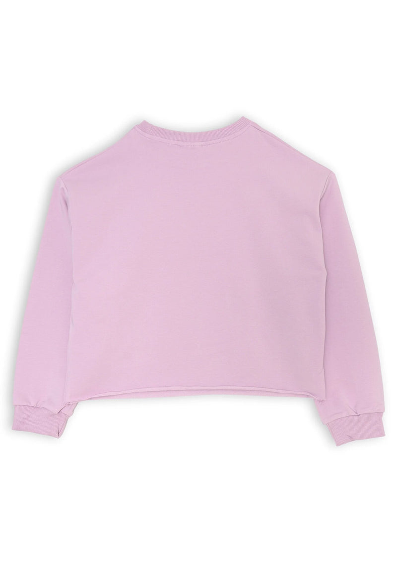 Purple Danza Size Fleece Set with Logo for Baby Girls - LILAC | CammarataMode