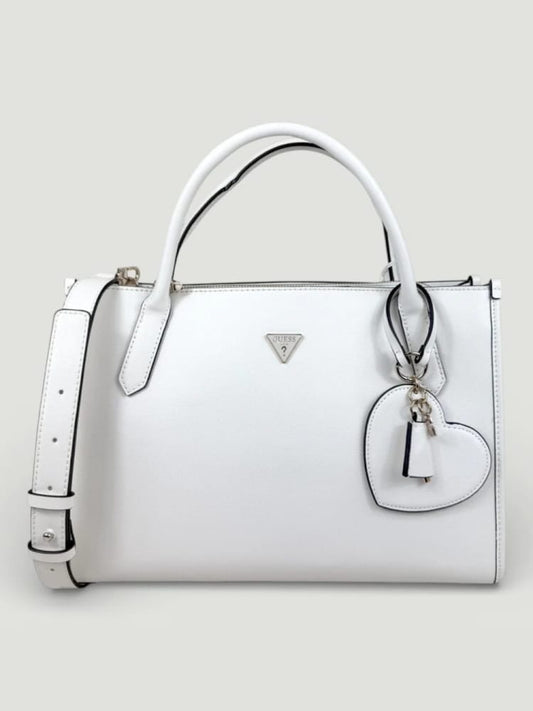 Guess borsa bianca donna mini logo