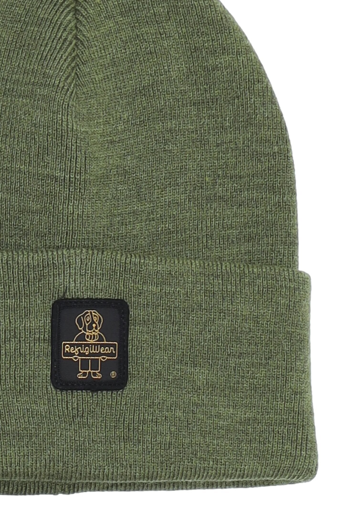 Refrigiwear Cappello Verde Uomo In Lana Cuffia Quotidiano AI25