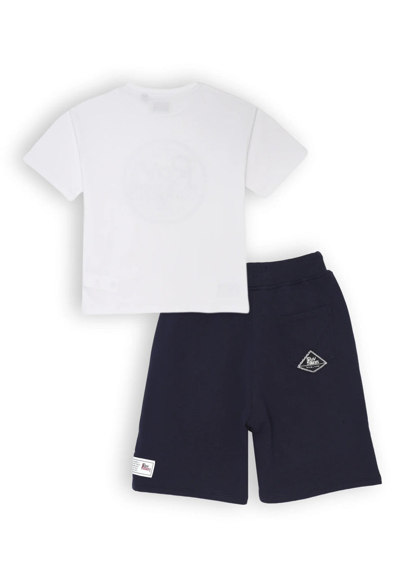 Roy Rogers - Completo bambino bianco blu grigio - Primavera Estate 25 - BIANCO | CammarataMode