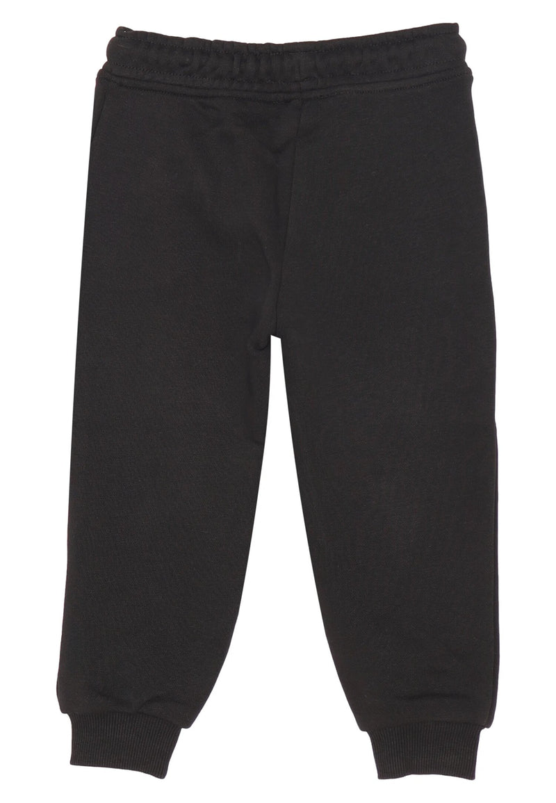 John Richmond tuta neonata nera 6-36 mesi in cotone con logo - NERO | CammarataMode