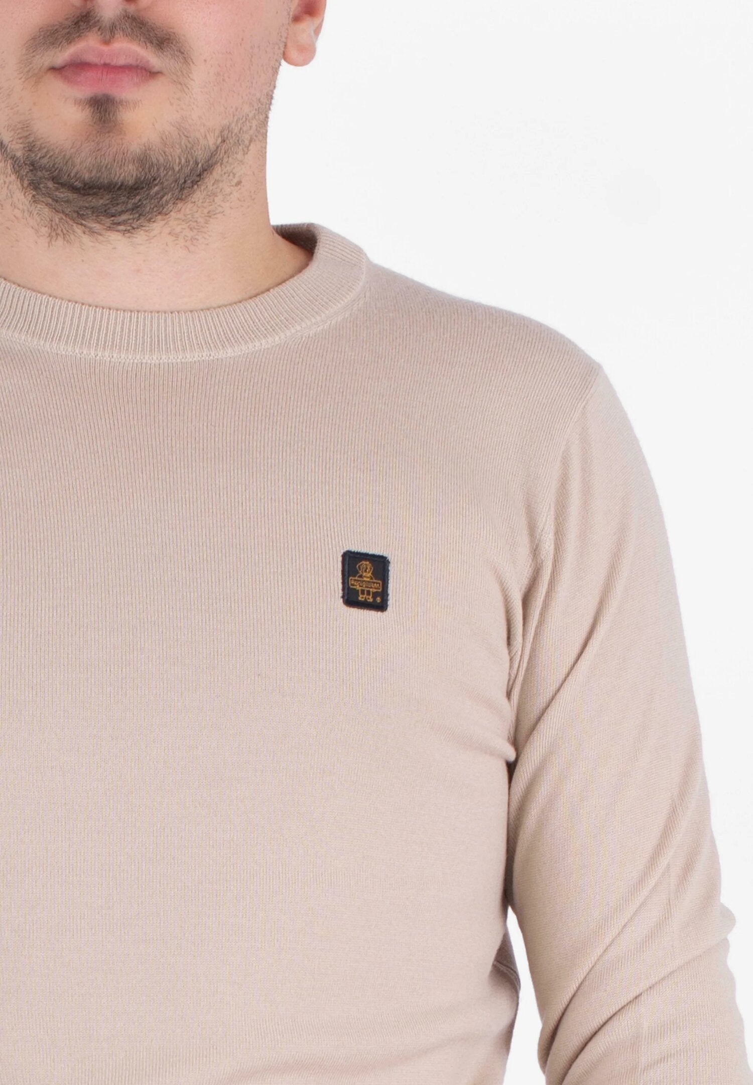 Maglione Uomo Refrigiwear Scollo Tondo In Lana | Stile Casual Autunno/inverno | CammarataMode