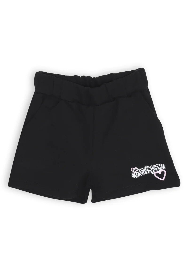 Completo Pyrex bambina rosa e nero - Stile trendy e comfort - FUXIA | CammarataMode