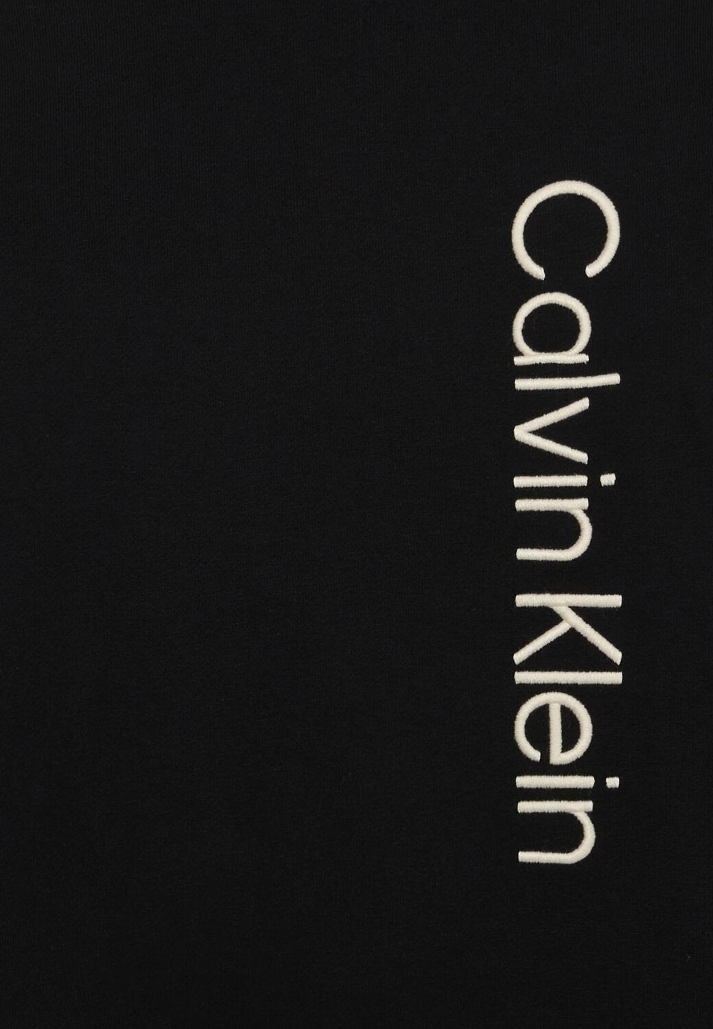 Calvin Klein Felpa Bambino – Nera Cotone 100% con Logo Laterale