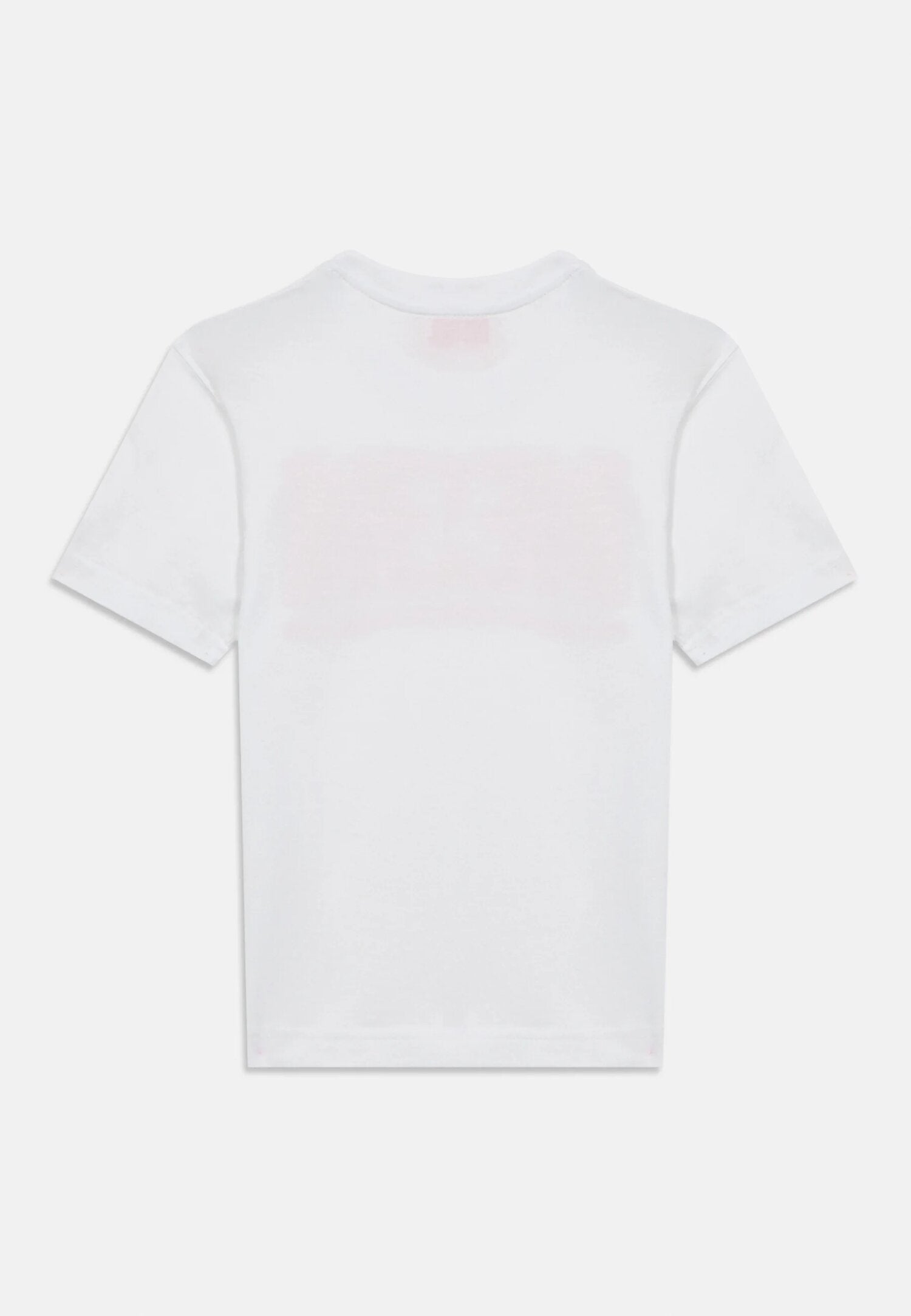 Diesel TShirt Bianca Bambino In Jersey Maniche Corte Scuola PE26