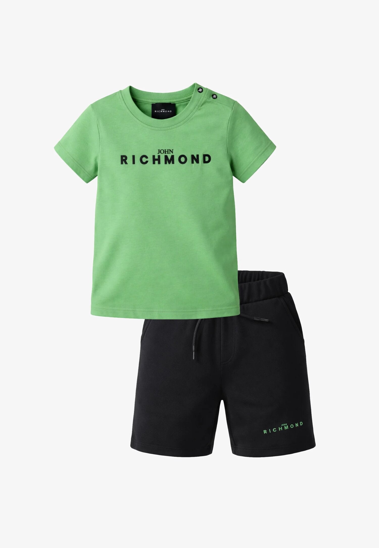 John Richmond Completo Verde Lime Neonato Maniche Corte RIP26006CJ_