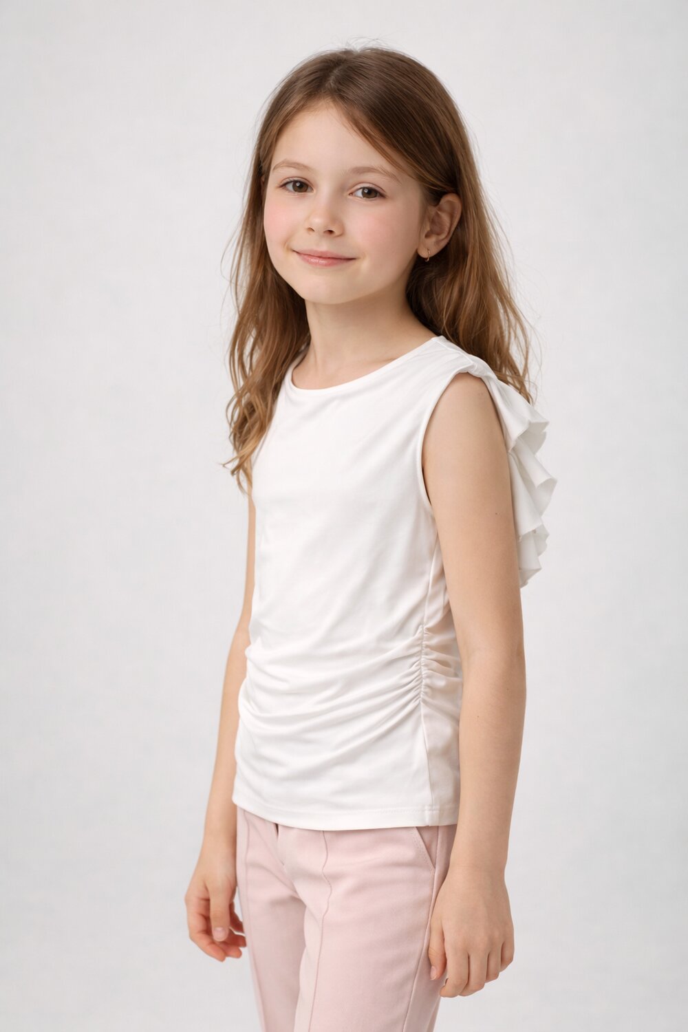 Kocca Blusa Bambina Panna YEMMA_