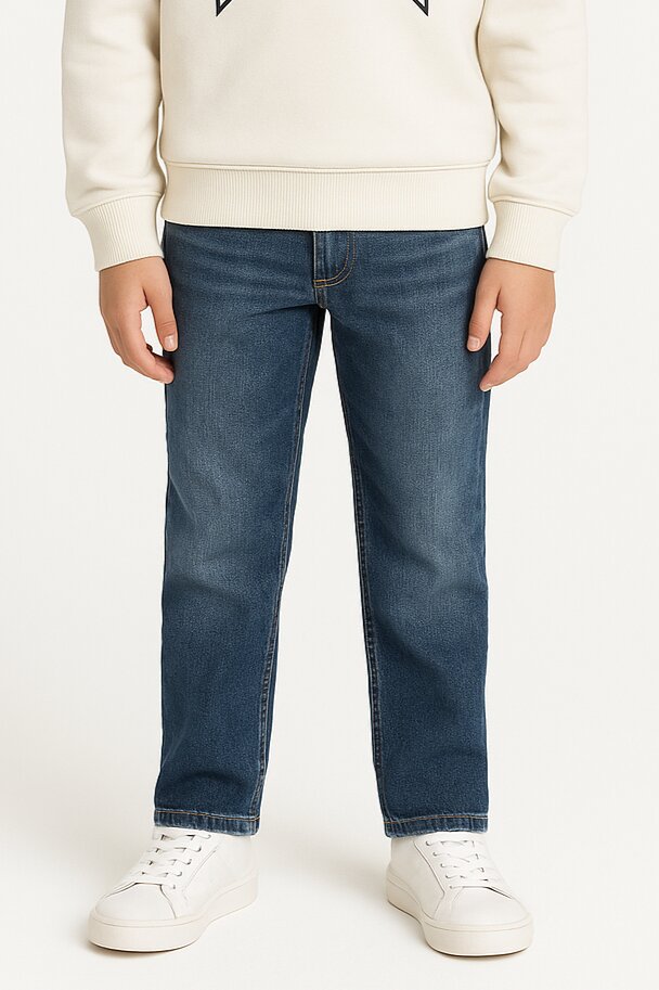 Roy Rogers Jeans a Sigaretta bambino – Denim Blue Cotone 100%