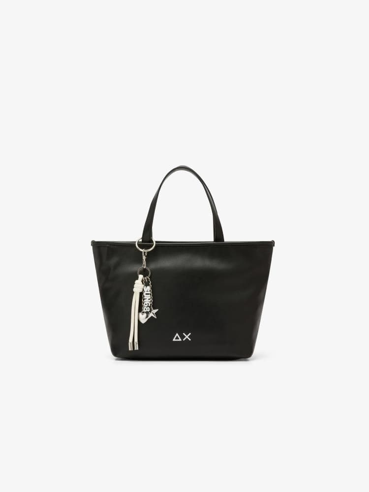 Sun68 borsa nera donna con logo