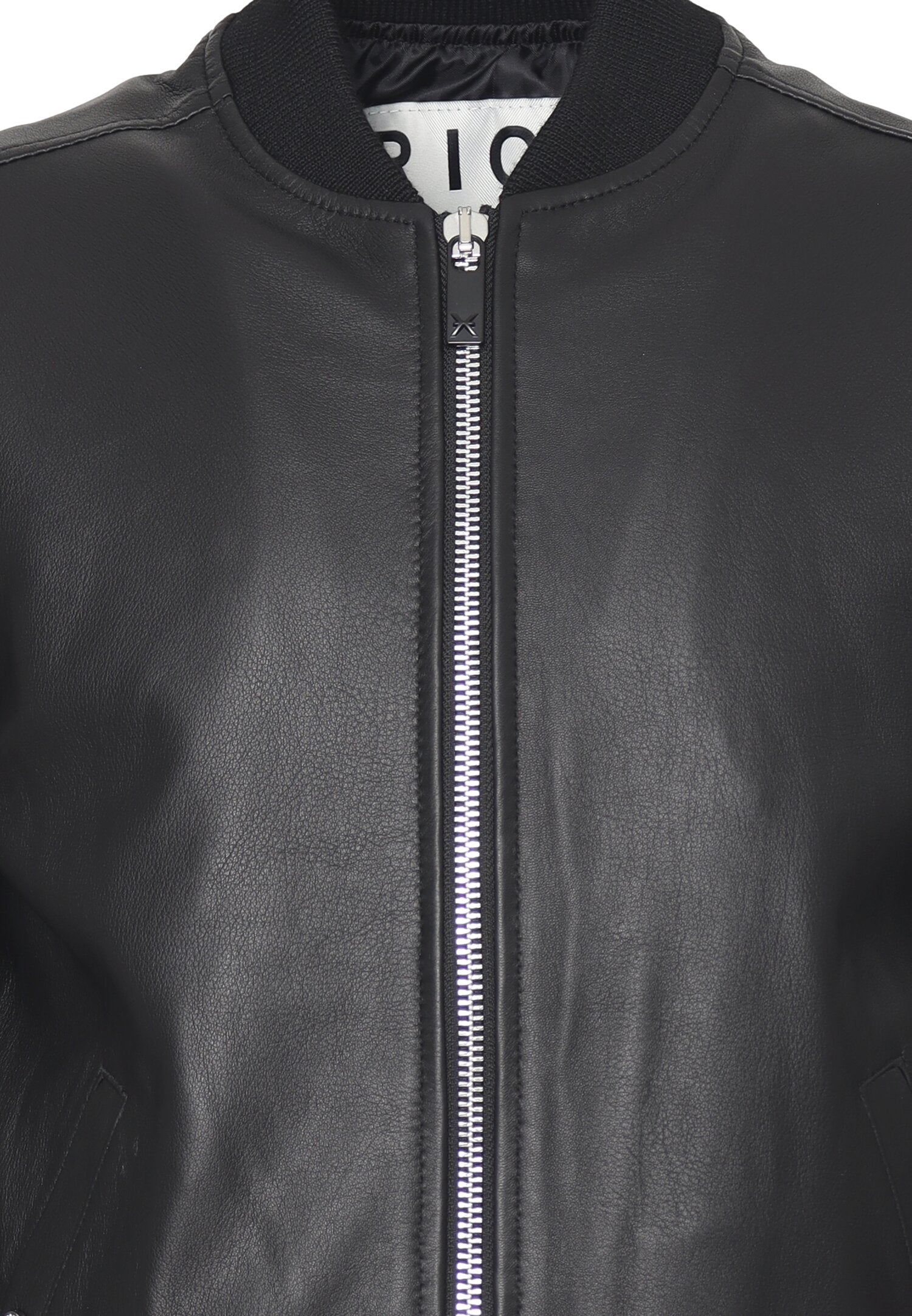 JOHN RICHMOND – Giubbotto Bomber Uomo in Pelle – Black