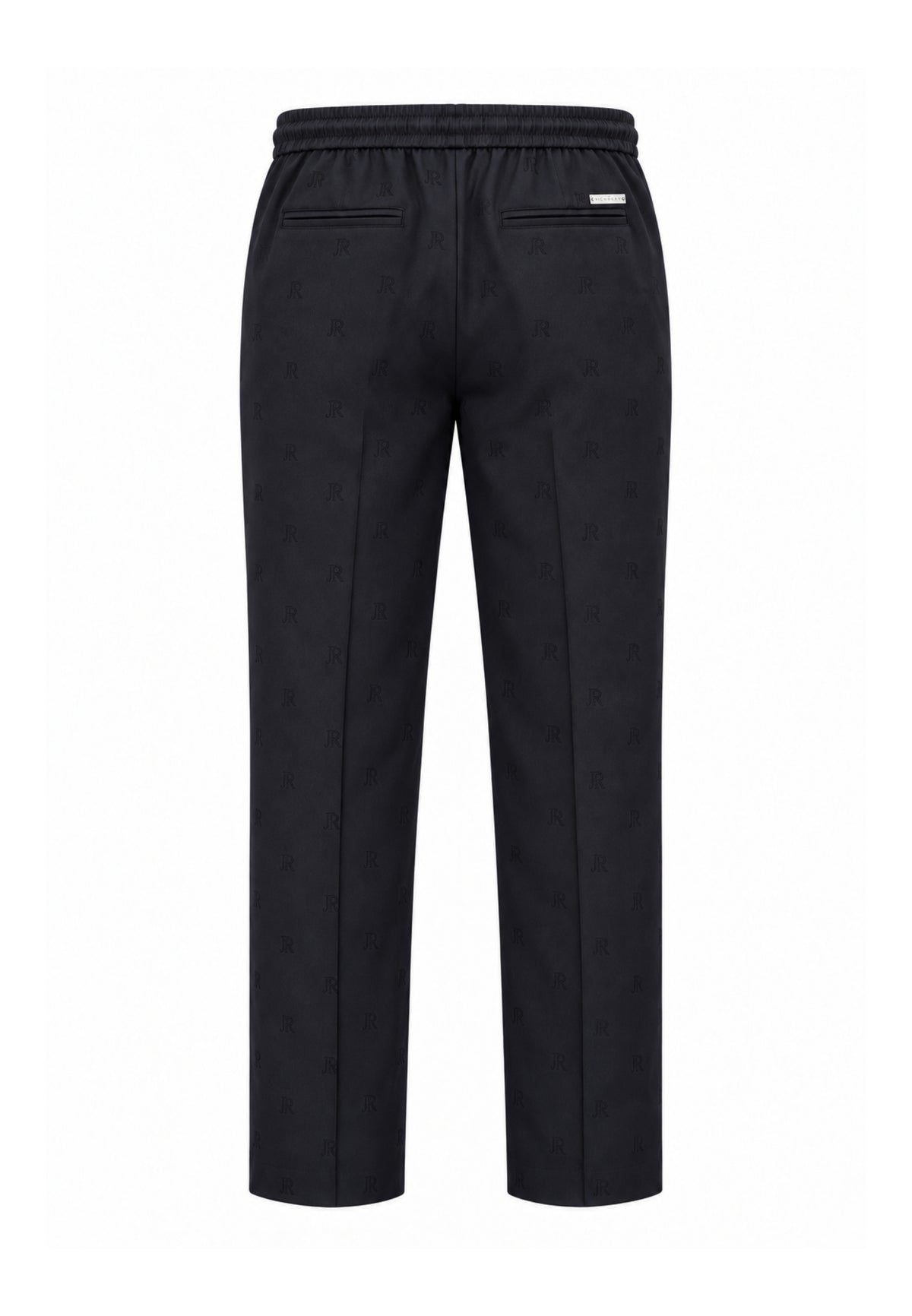 John Richmond pantalone nero logato con laccio in vita Bambini e ragazzi rba26039pa.ne_