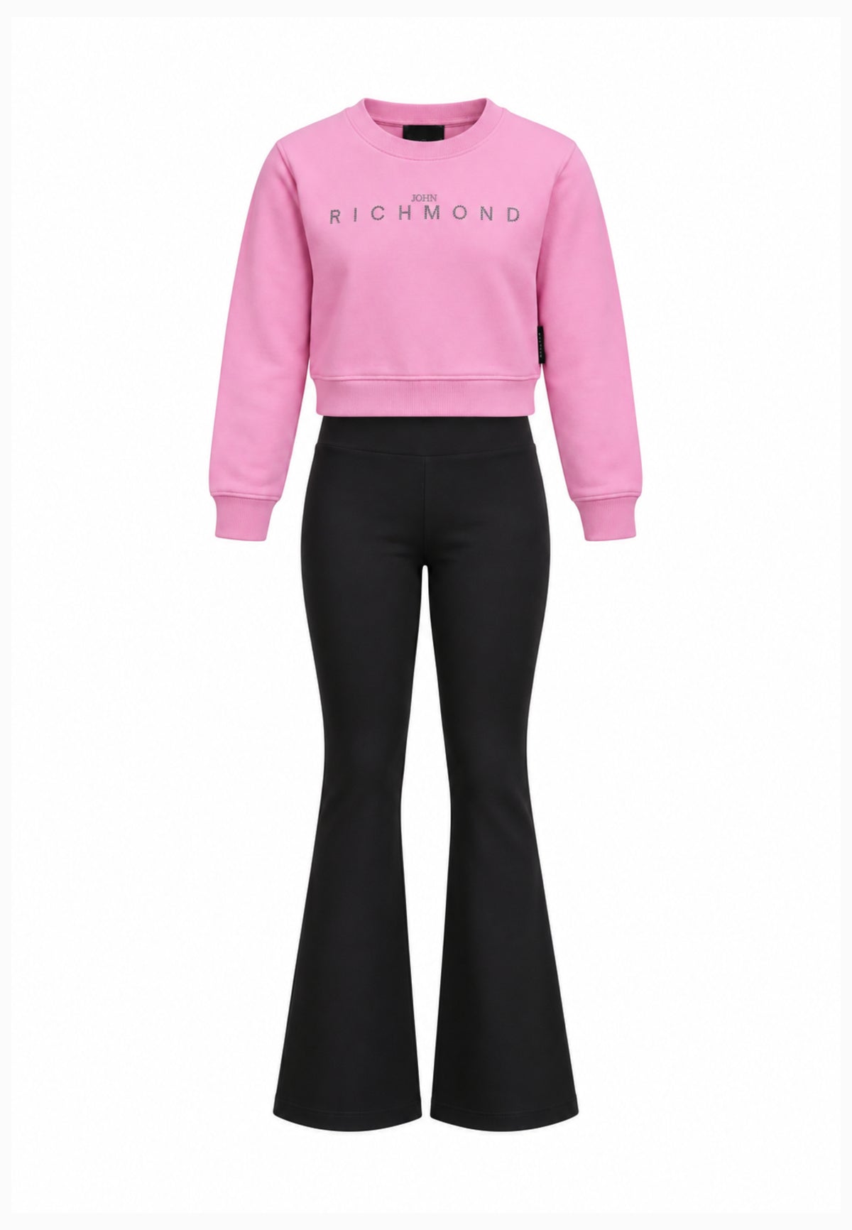 John Richmond completo rosa con felpa e leggings Bambine e ragazze rga26085fe.rosa