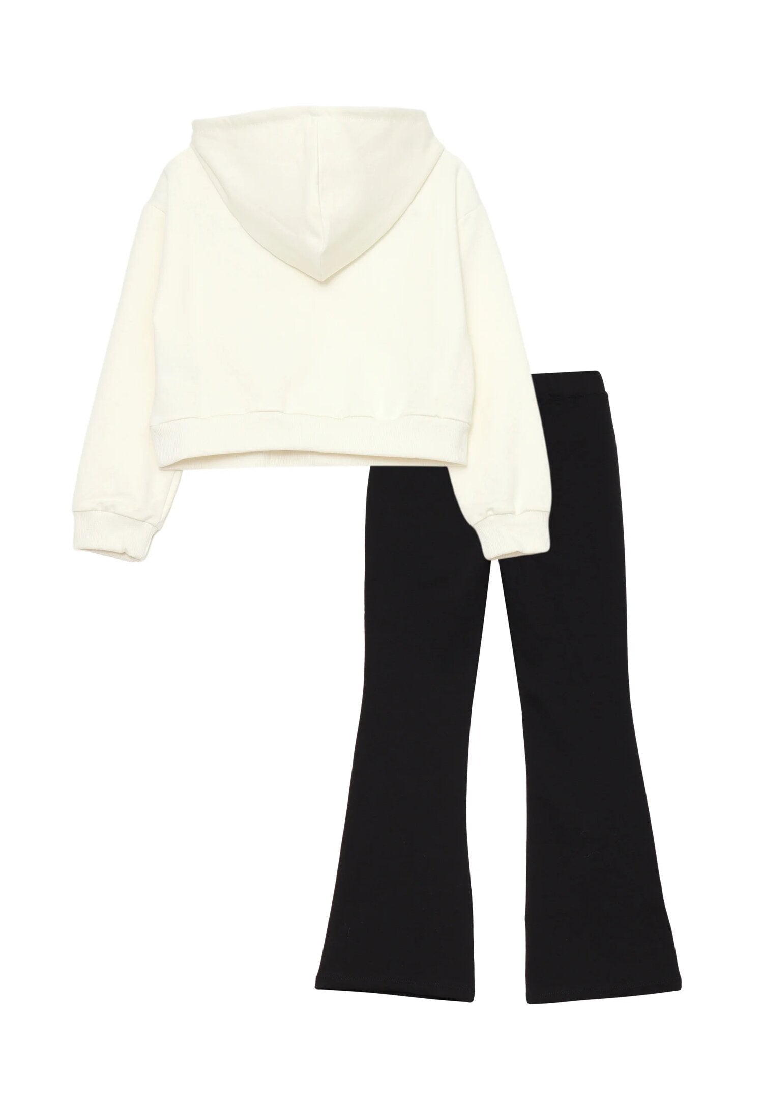 Dimensione Danza Completo Bambina Leggins Zampa In Cotone Con Cappuccio Sport