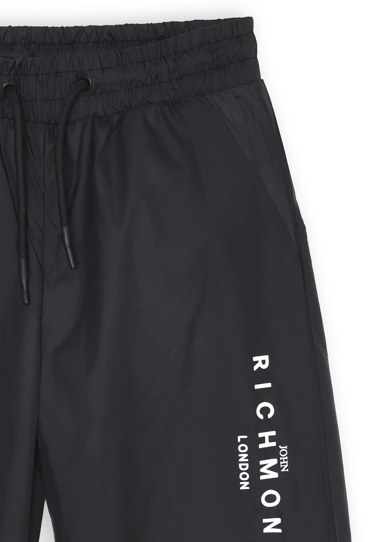 John Richmond costume nero bambino con logo laterale | CammarataMode