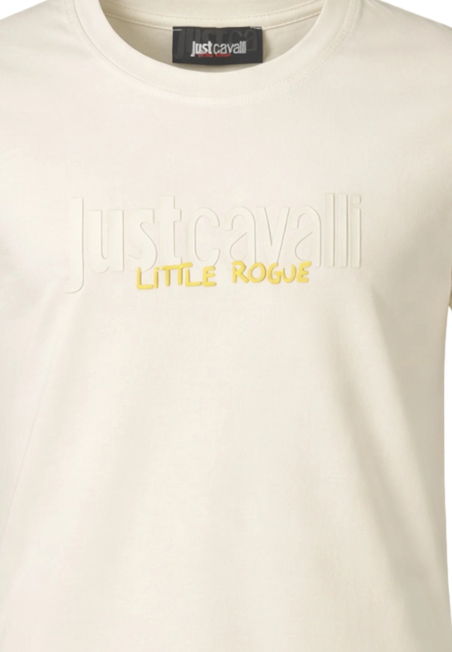 Just Cavalli Tshirt Bambino Avorio JBP26001TS_