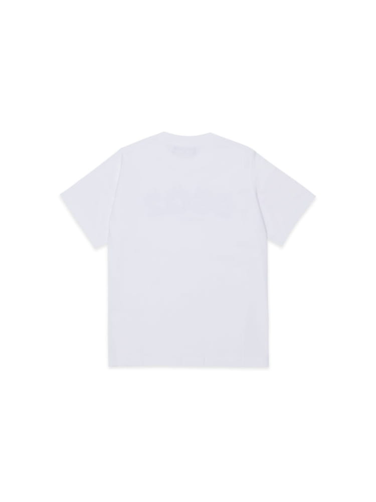 Dsquared t-shirt kids/junior con logo dsq2 in cotone bianco Bambino