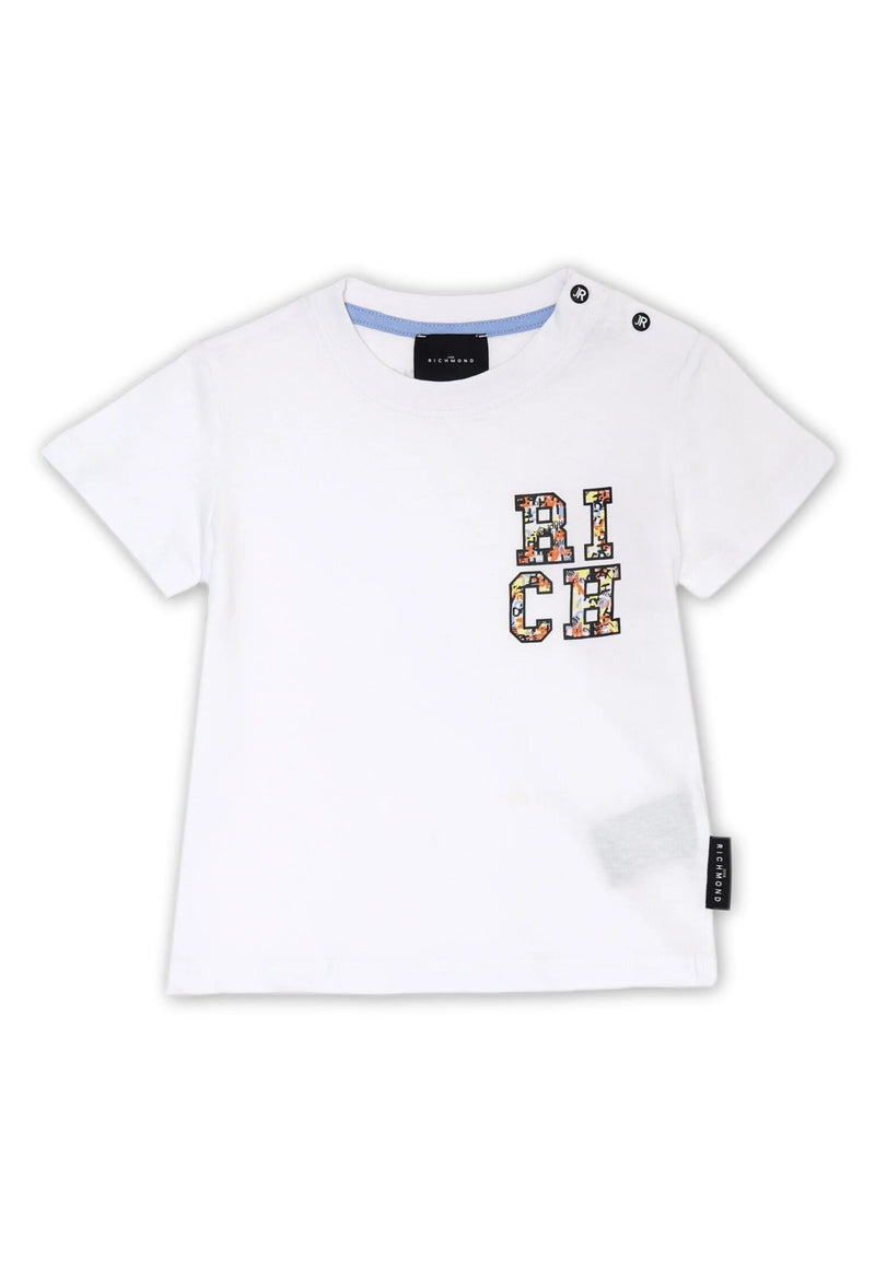 Completo bianco e arancione John Richmond neonato 3-36 mesi - ARANCIO | CammarataMode