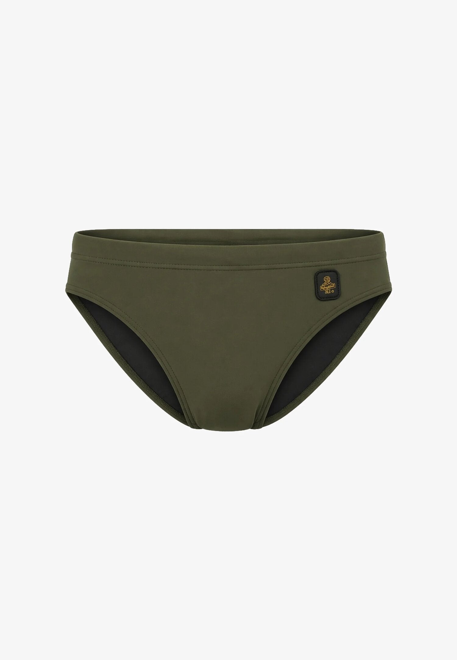 Refrigiwear Costume a Slip Verde Militare Logo Retro Bambino R1579ES26_