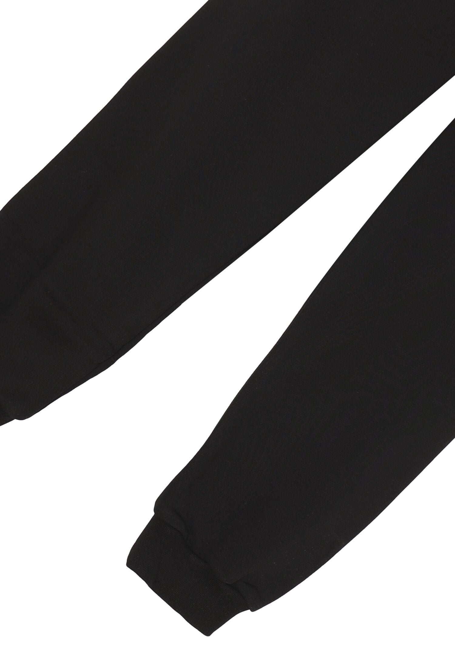 Icon Pantalone Nero Bambino In Cotone Vita Regolabile Sportivo AI25