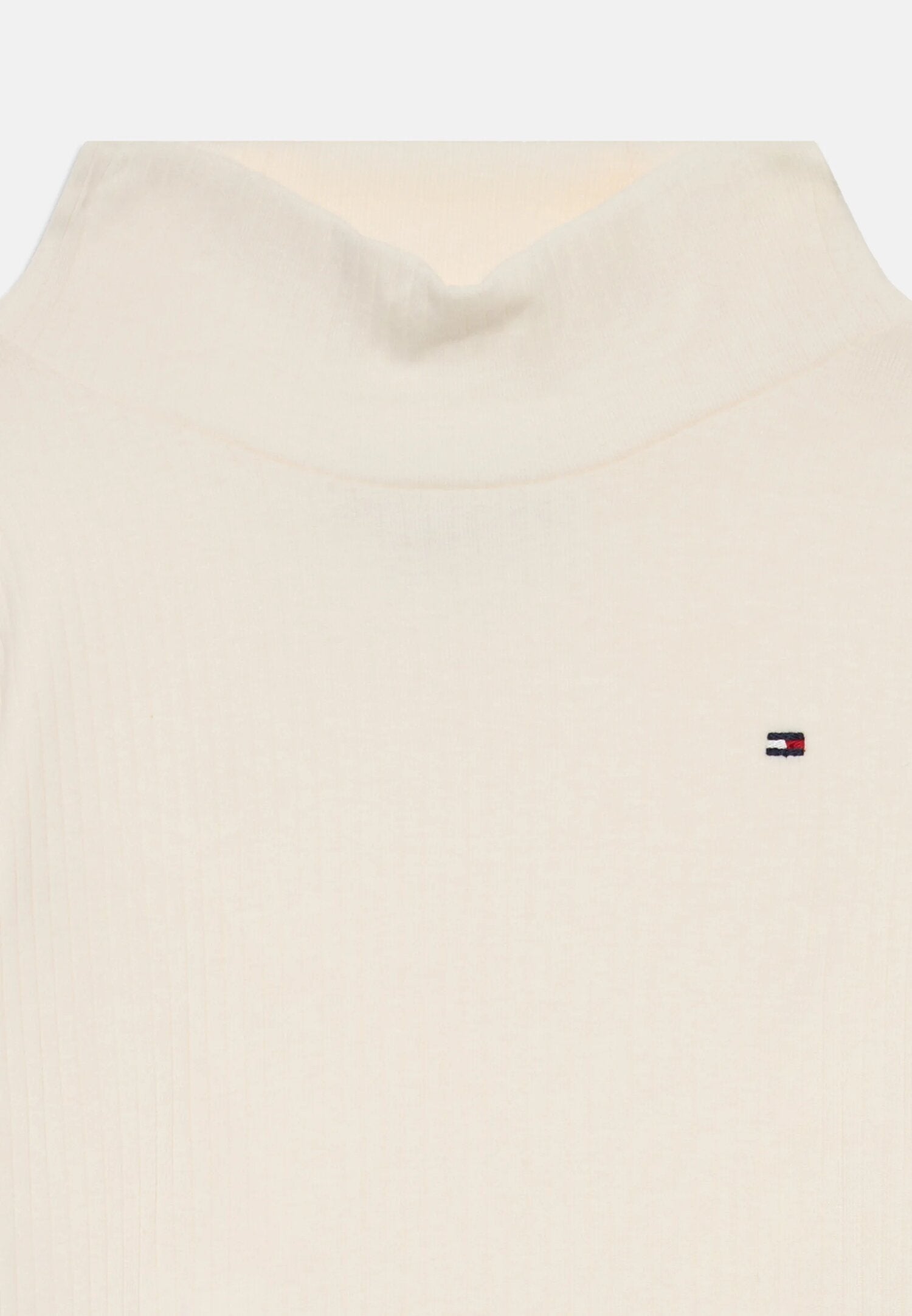Tommy Hilfiger Maglia Panna Bambina In Jersey Maniche Lunghe | Passeggio AI25 | CammarataMode
