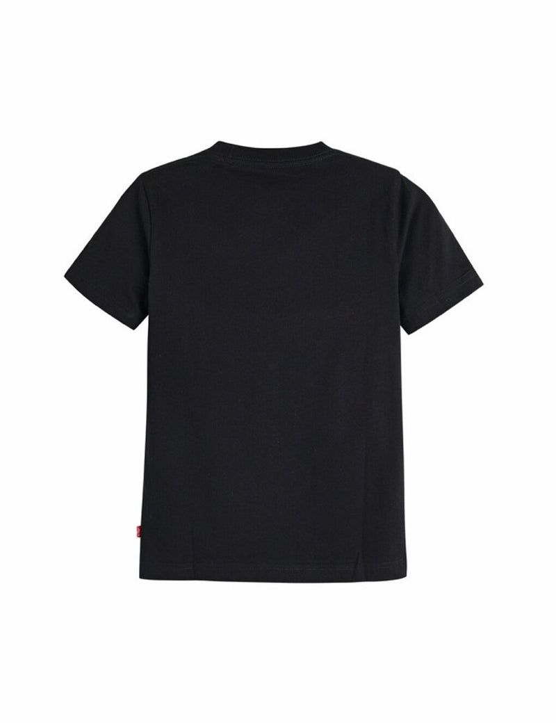 Levi's T-Shirt Bambino Nera Junior Manica Corta Logo Terra - NERO | CammarataMode