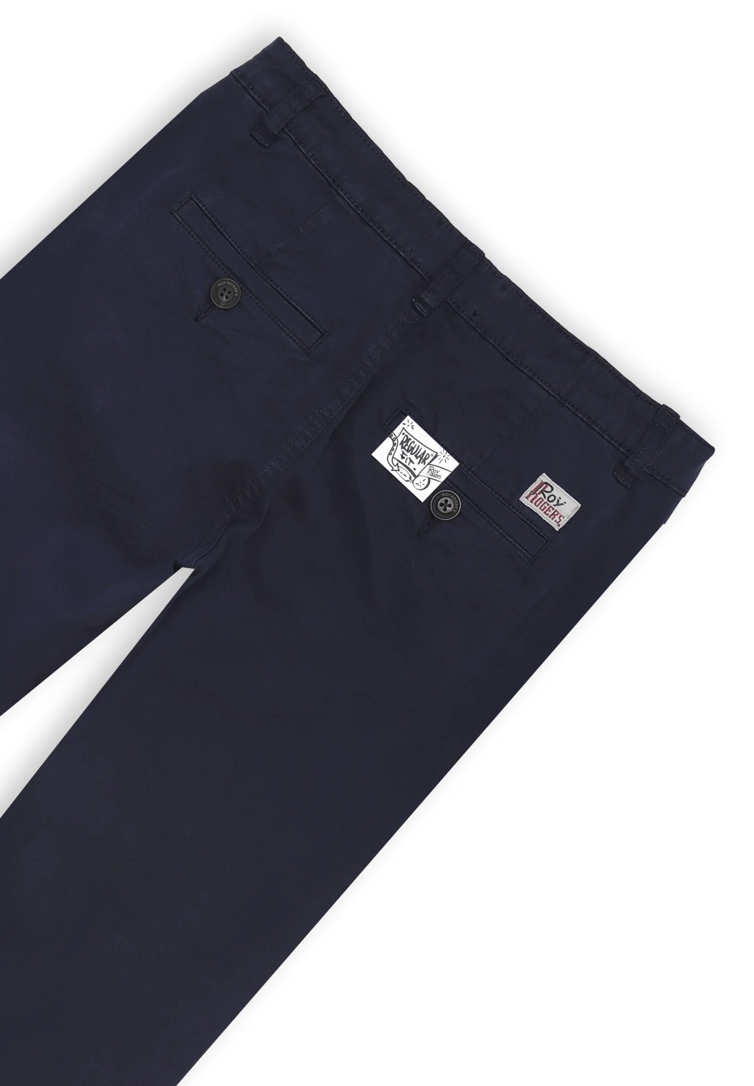 Roy Rogers - Pantaloni chino slim bambino blu - Primavera Estate 2025 | CammarataMode