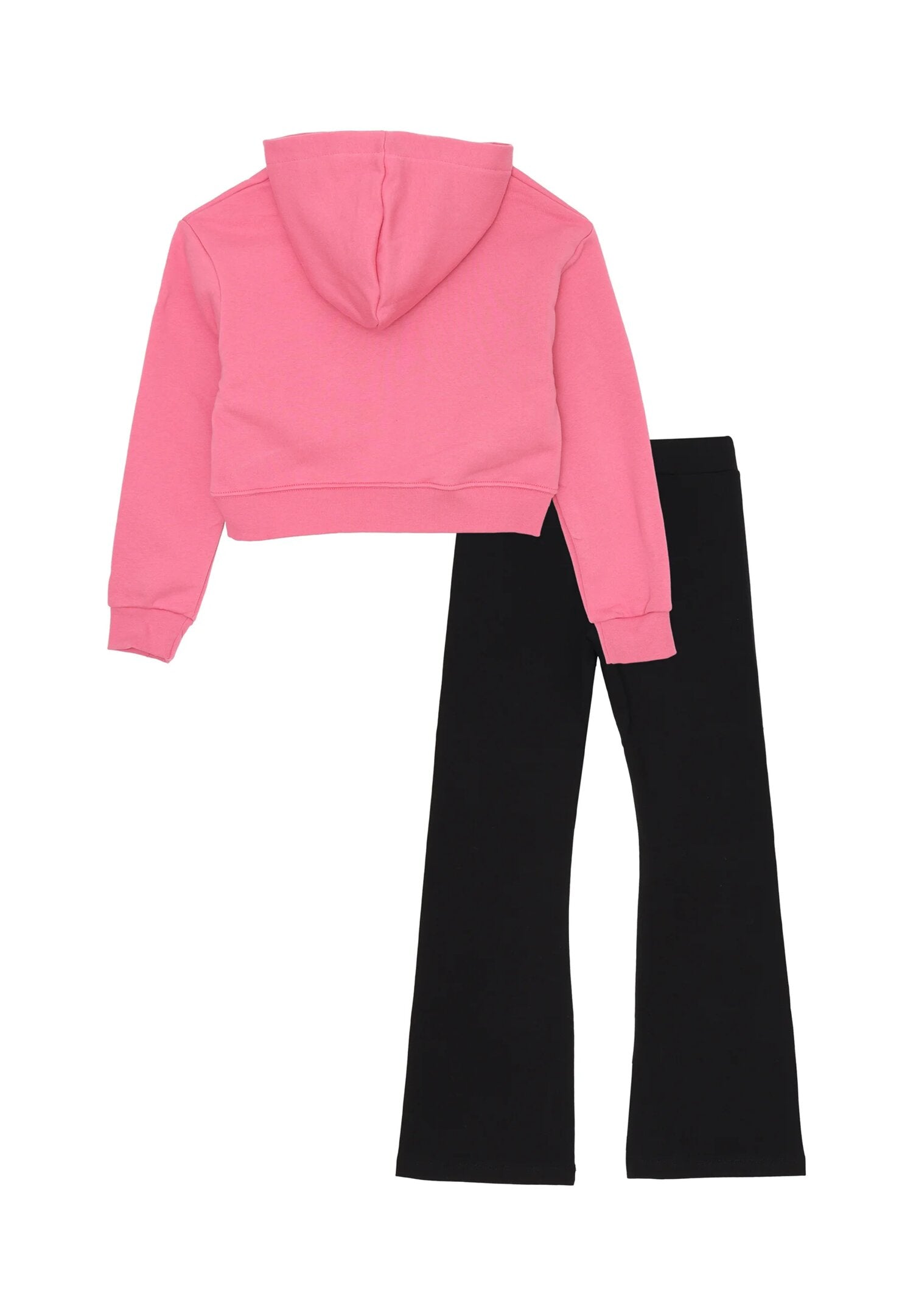 Pyrex Completo Fuxia Bambina In Cotone Con Cappuccio Sportivo AI25