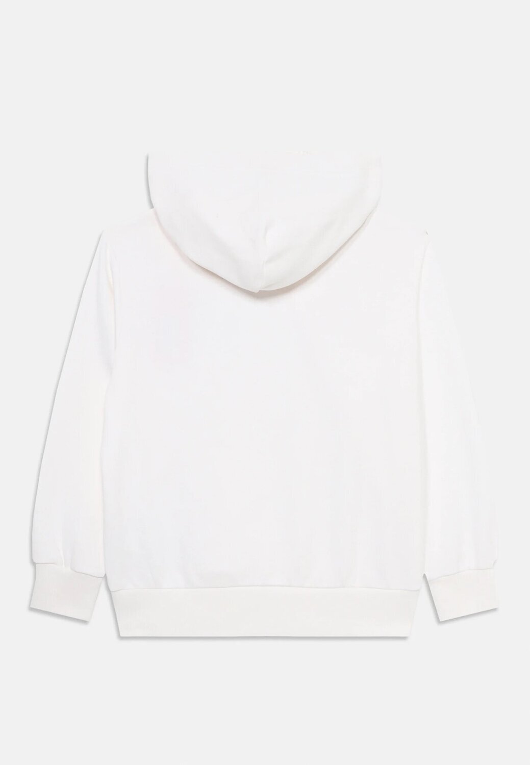 Diesel felpa bambino ragazzo bianca con cappuccio logo stampato