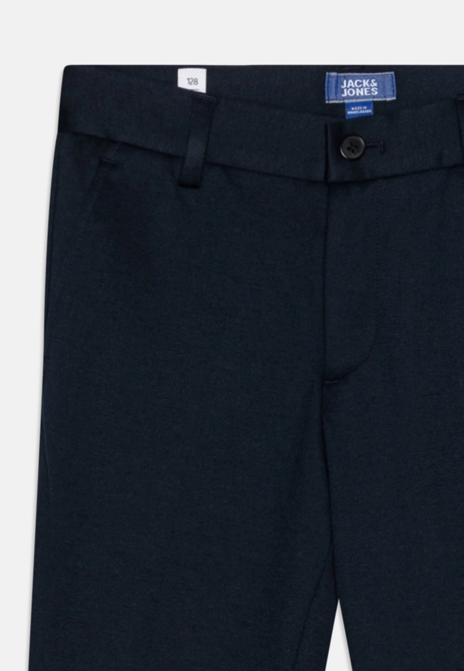 Jack & Jones pantaloni bambino ragazzo blu navy eleganti affusolati